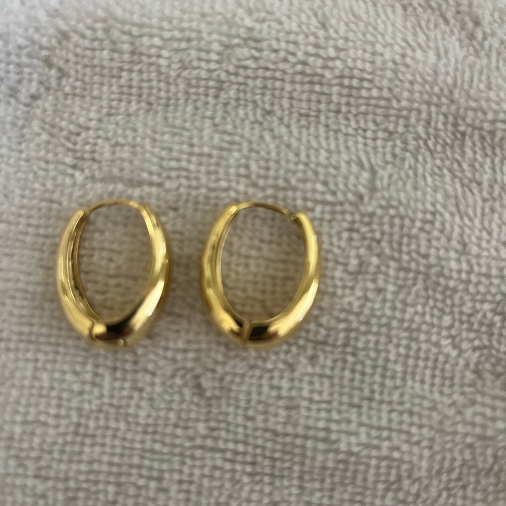 Elegant Gold Hoop Earrings